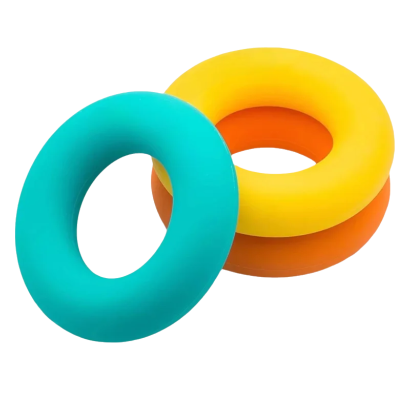 Home Gym Routine - Siliconen Handgreep Versterker Ring 40-70LB Vinger