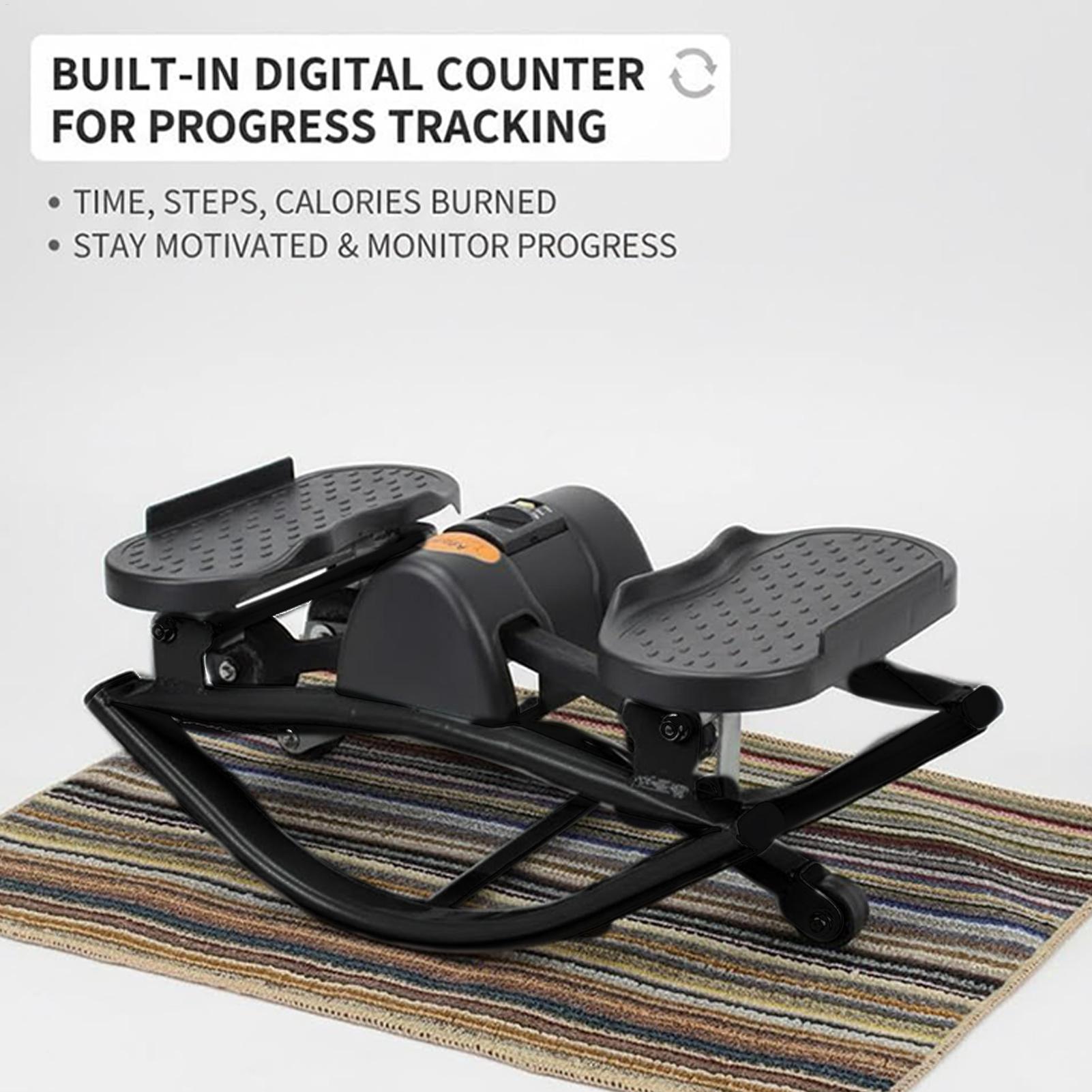 Home Gym Routine - Rock Stepper Oefenapparatuur Draagbare Stille Laterale