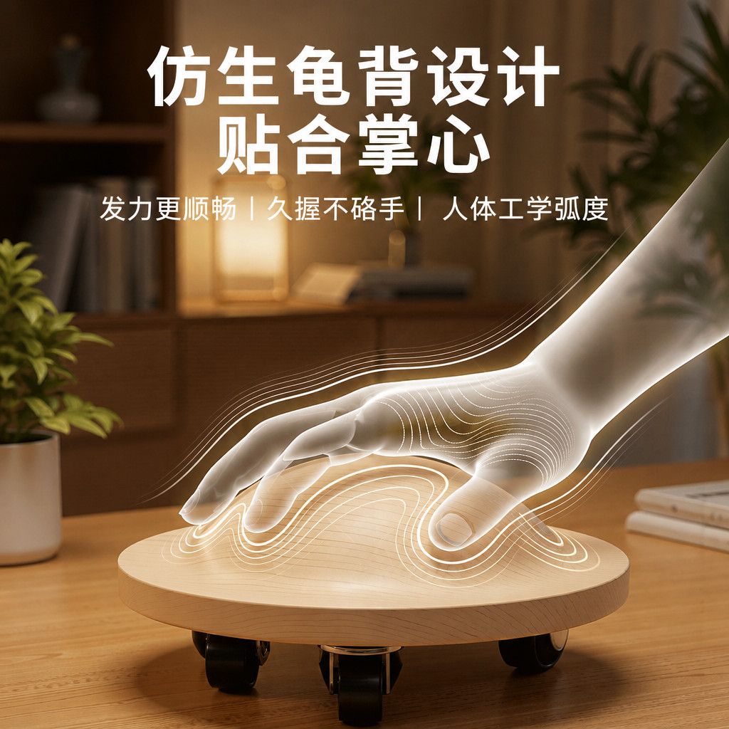 Houten kern met universele wie - Home Gym Yoga recensie en prijs