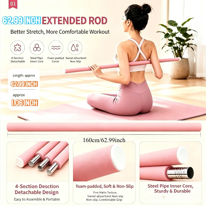 Afneembare Body Stretching Sti - Home Gym Yoga recensie en prijs